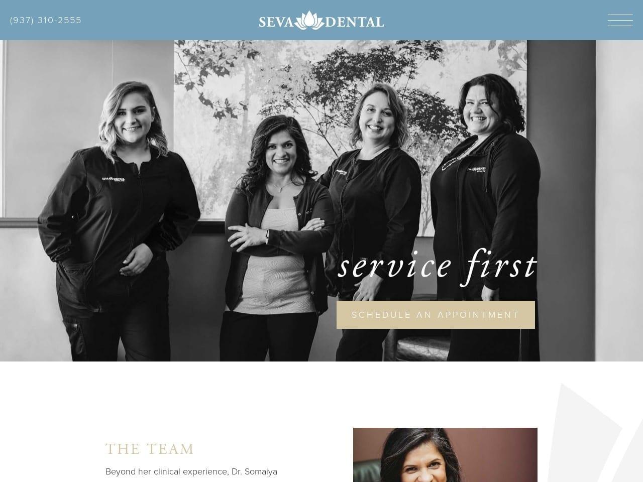 Seva Dental Nimisha Somaiya DDS screenshot