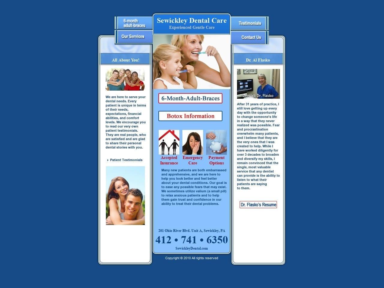 Sewickley Dentist screenshot