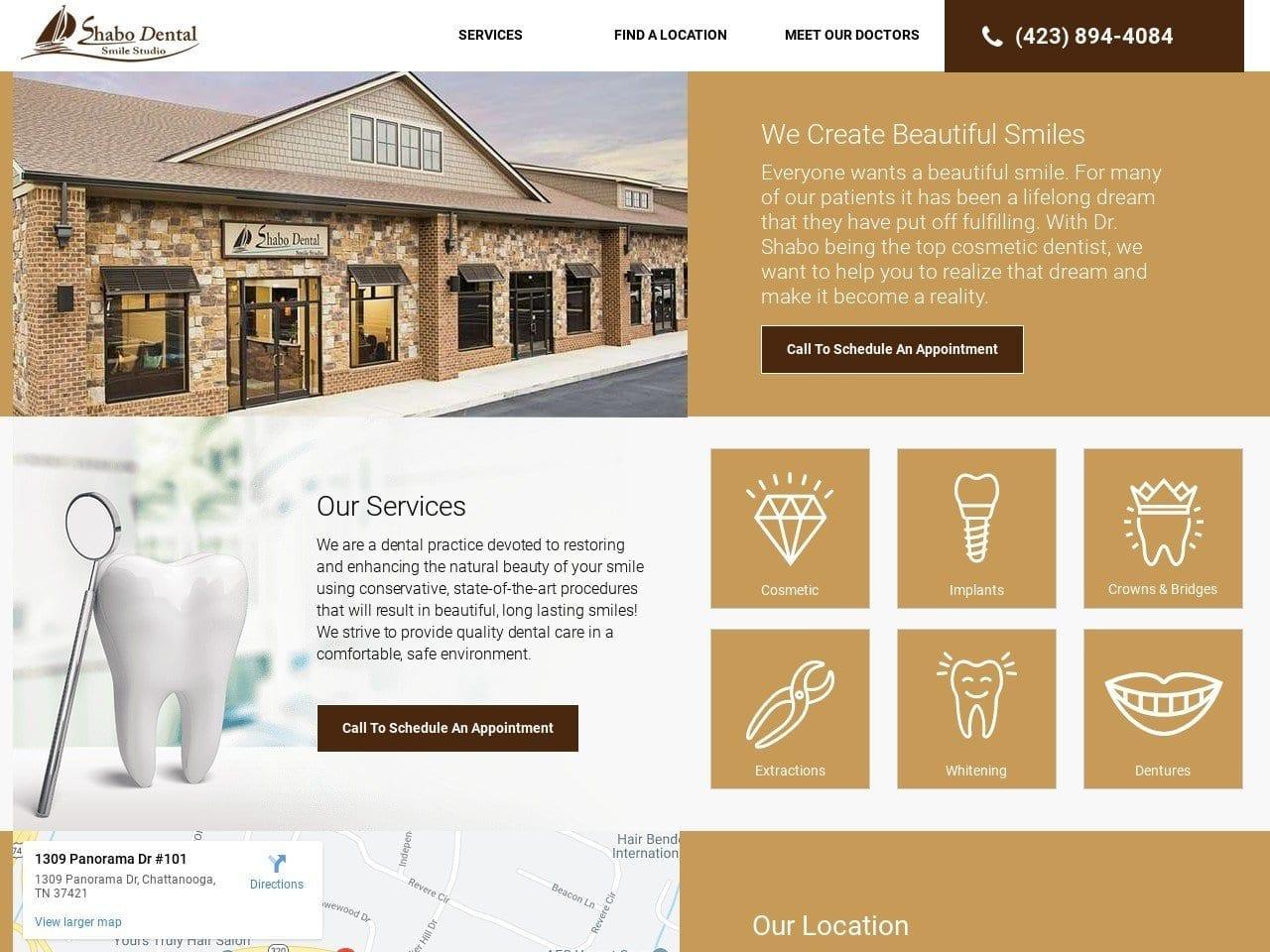 Shabo Dental Center screenshot