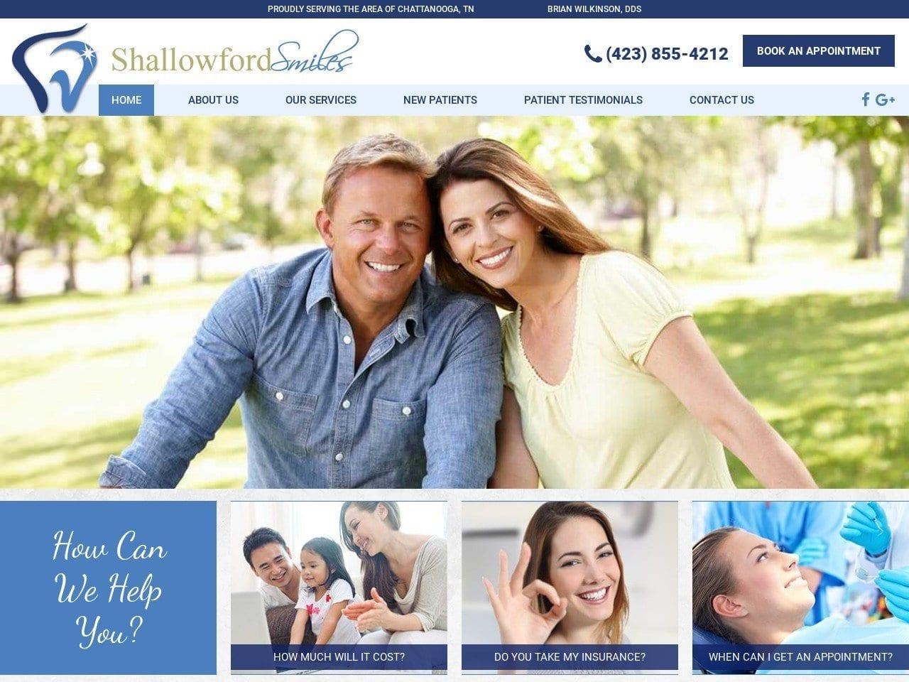 Dr. Brian J. Wilkinson DDS screenshot