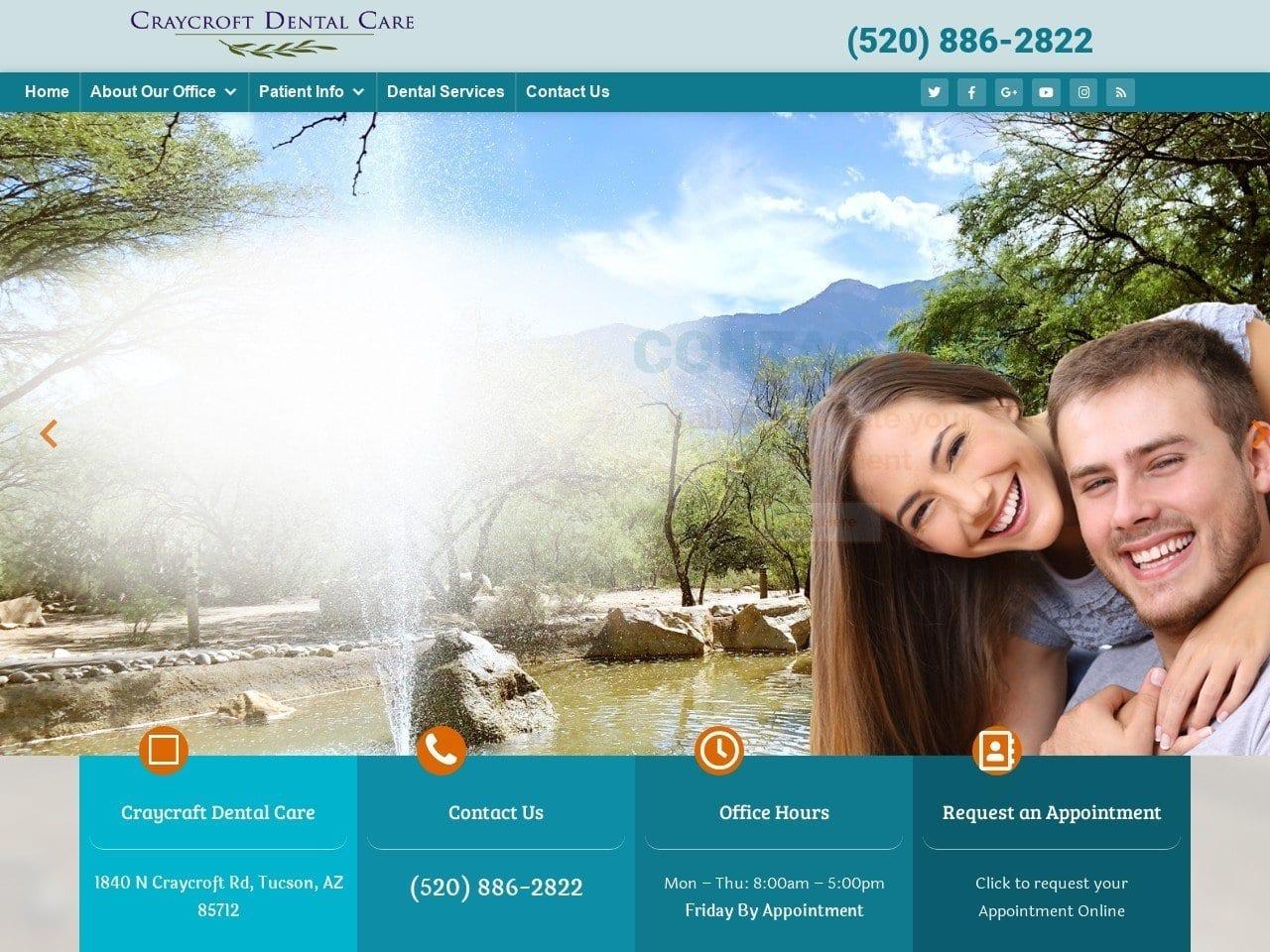 Craycroft Dental screenshot