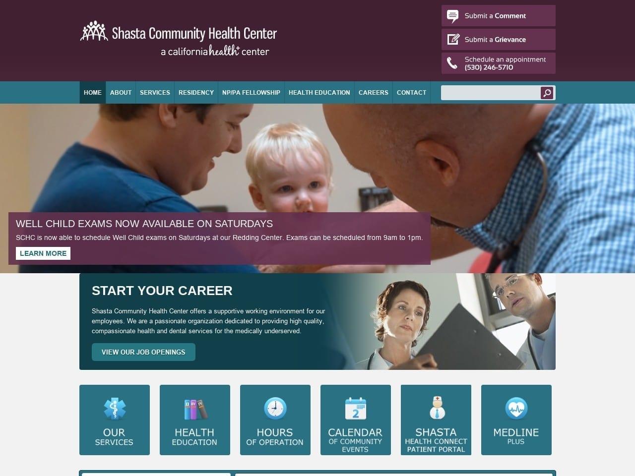 Shasta Community Health Dental screenshot