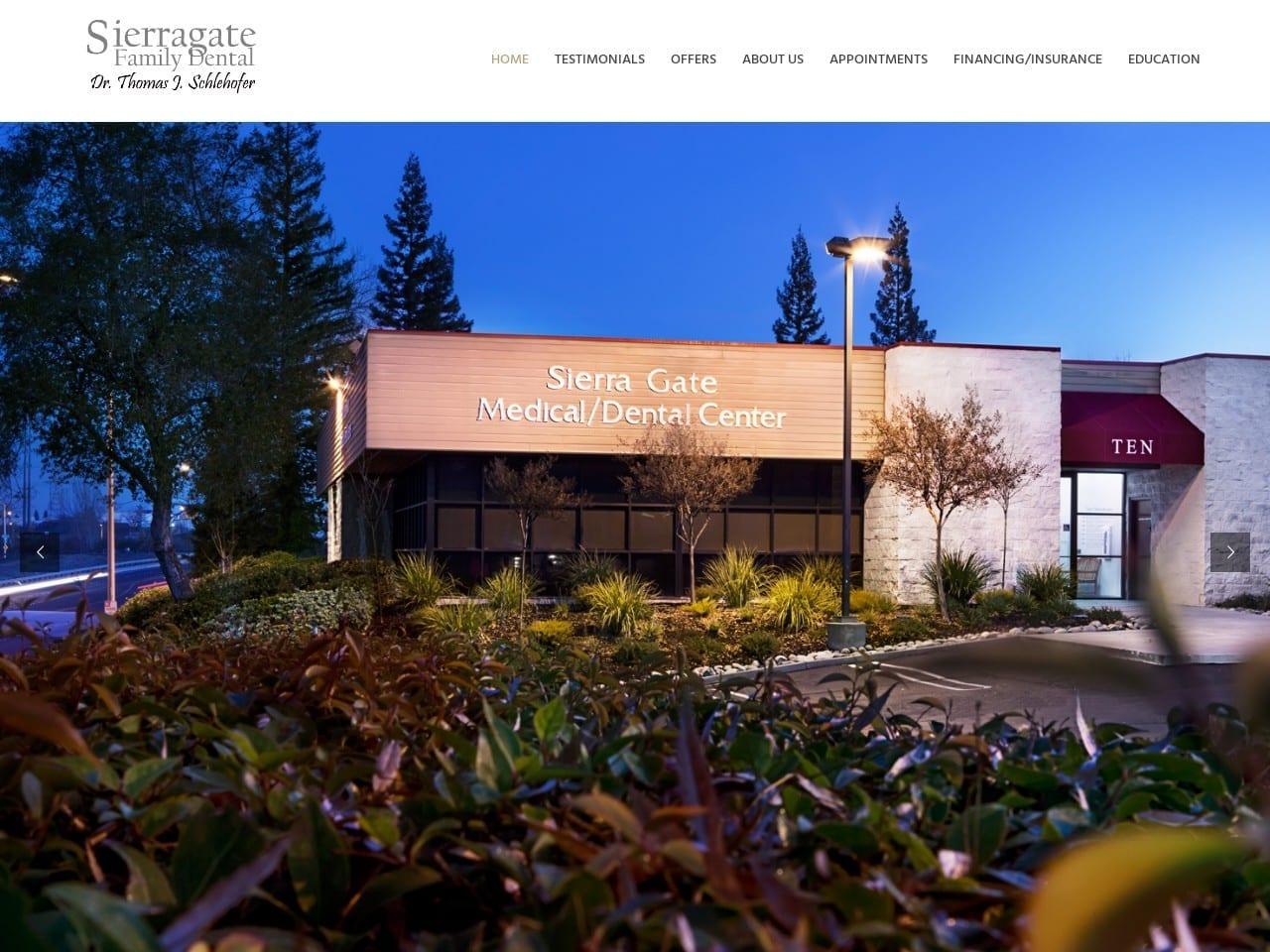 Sierra Gate Family Dental screenshot