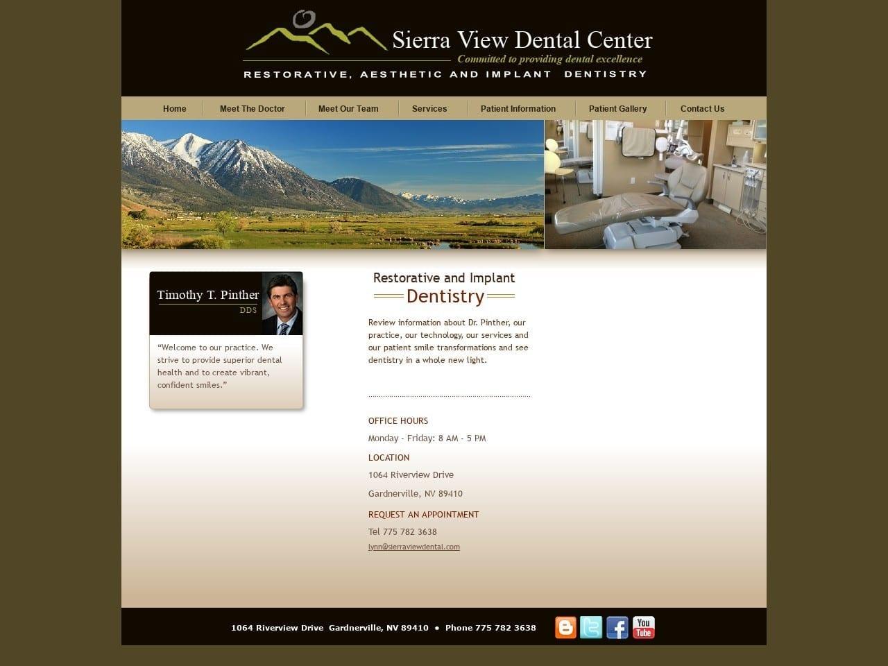 Sierra View Dental Center screenshot