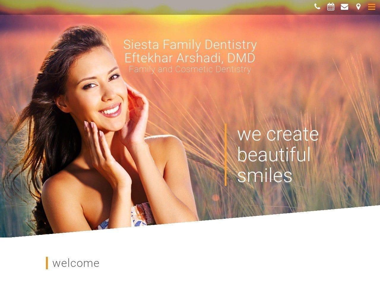 Siesta Family Dentist screenshot