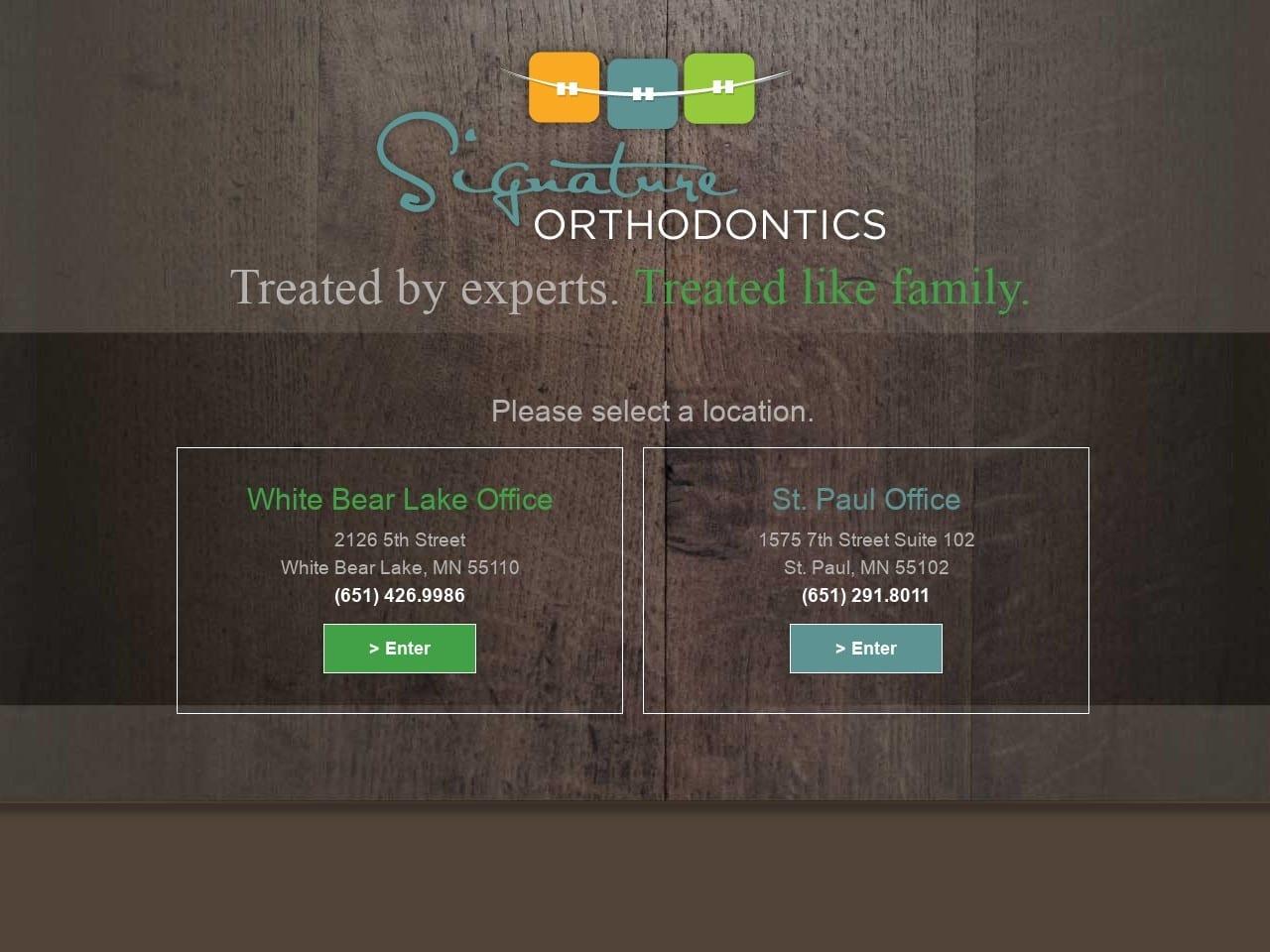 Signature Orthodontics screenshot