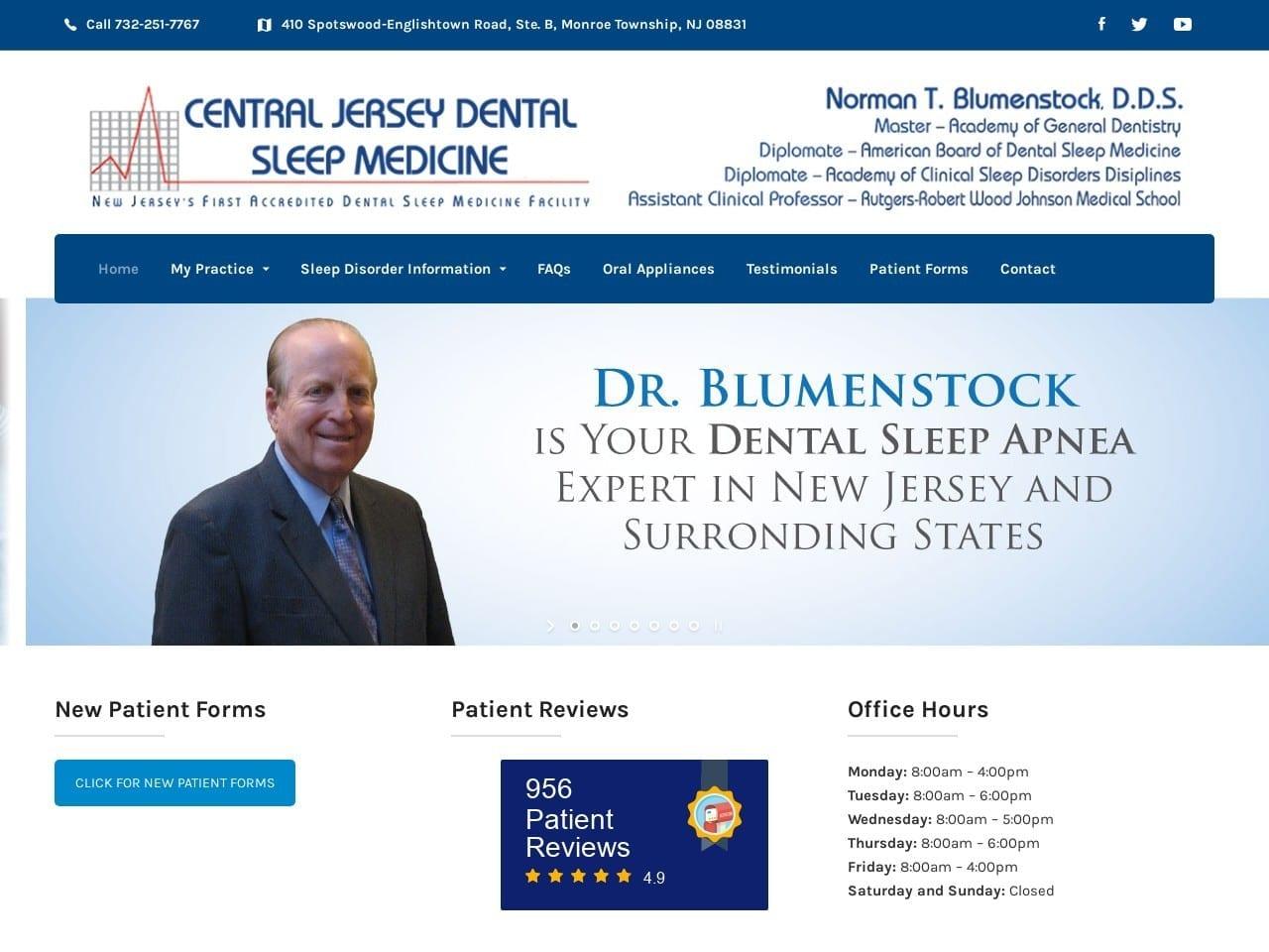Central Jersey Dental Sleep Medicine screenshot