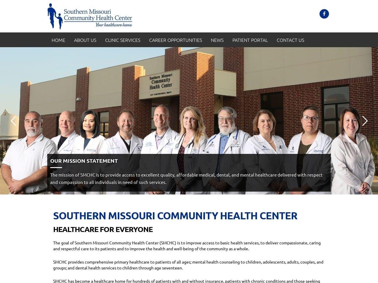 Southern Missouri Community Health Center screenshot