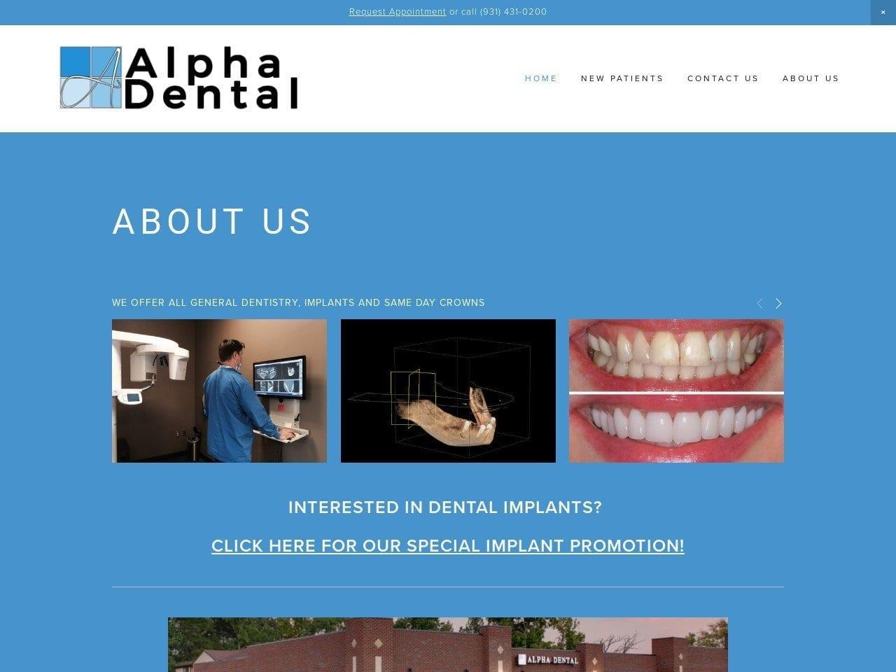Alpha Dental screenshot