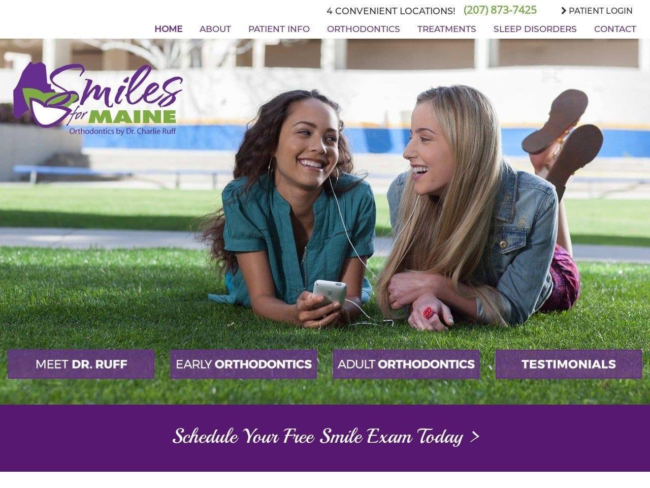 Smiles for Maine Orthodontics screenshot
