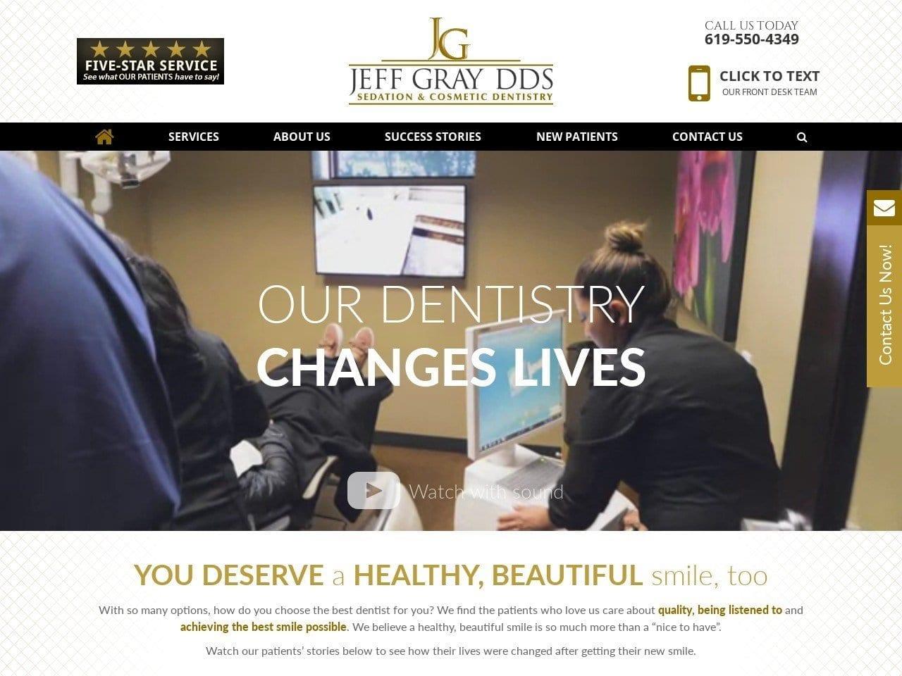 Jeff Gray Dds screenshot