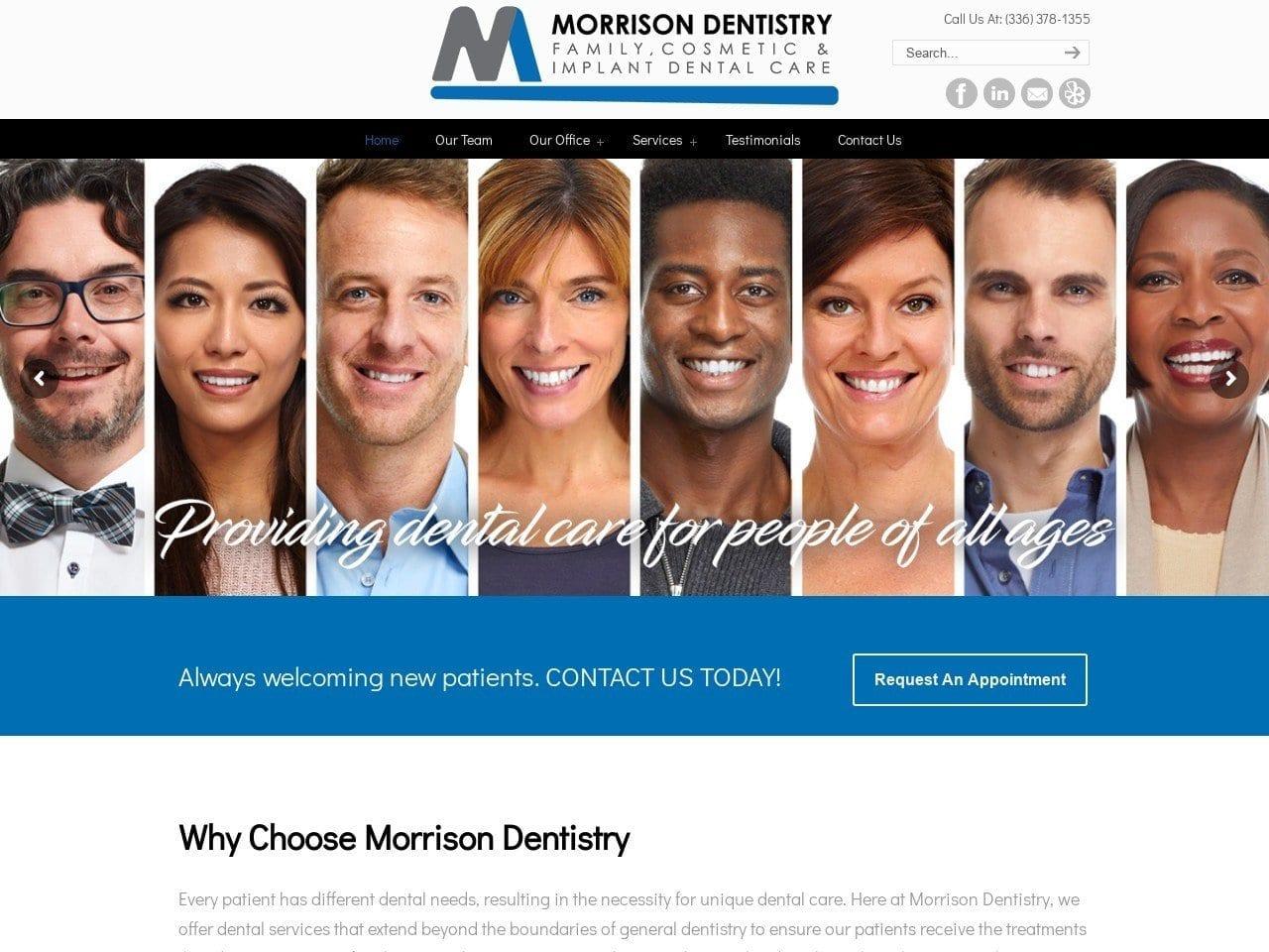 Neill A. Morrison DDS PA screenshot
