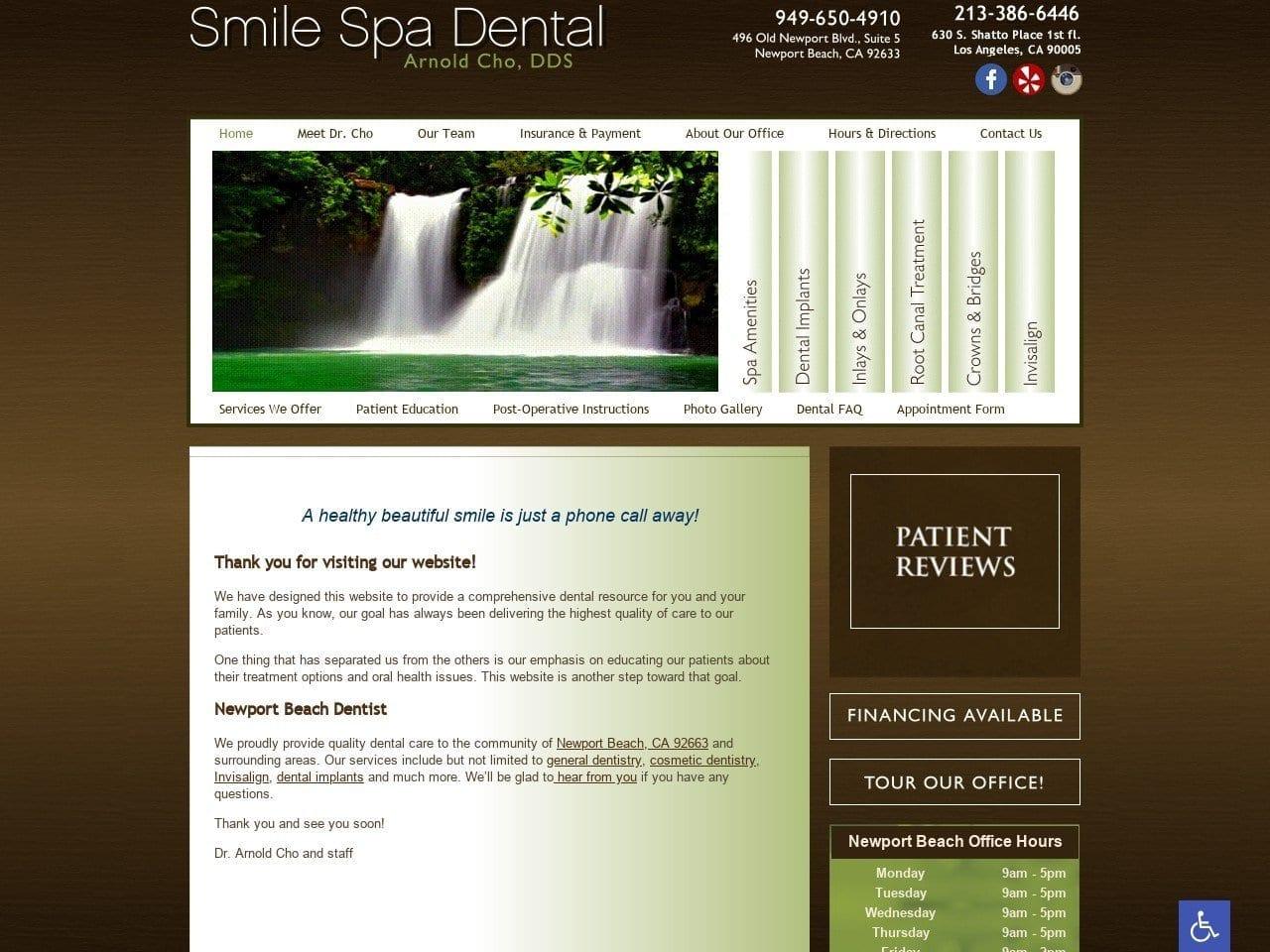 Smile Spa Dental screenshot