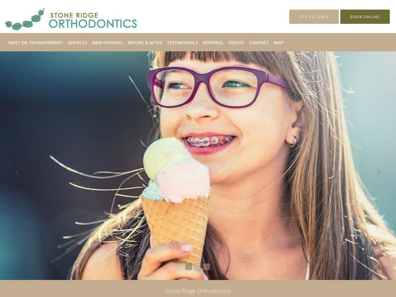 Stone Ridge Orthodontics screenshot