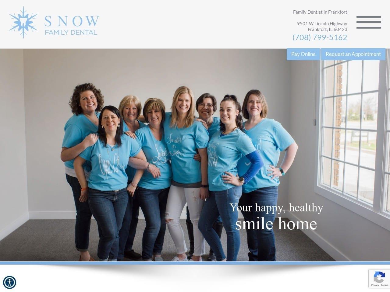 Snow Family Dental LLC screenshot