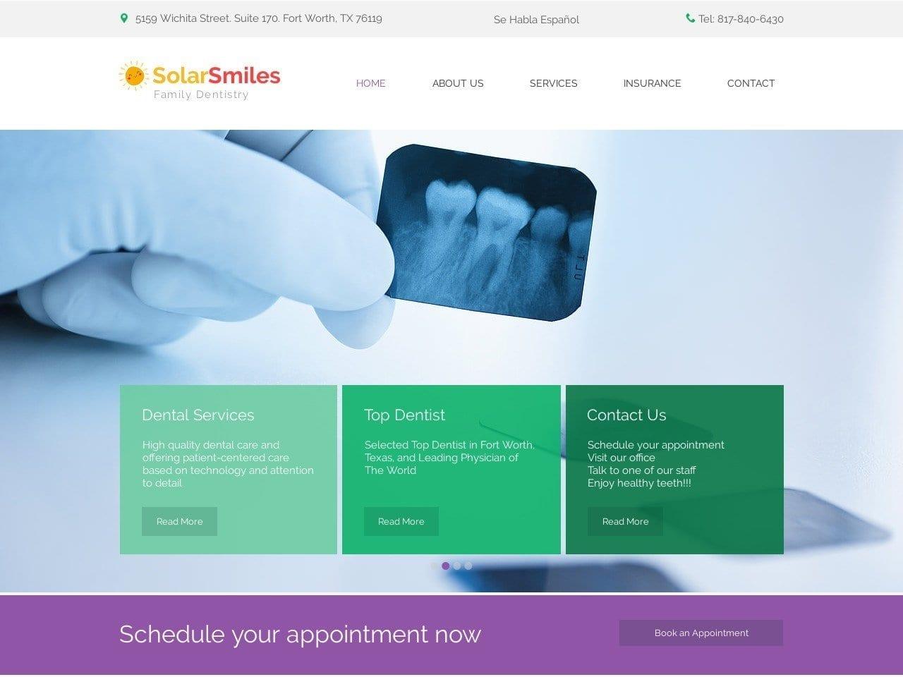 Solar Smiles Dental screenshot