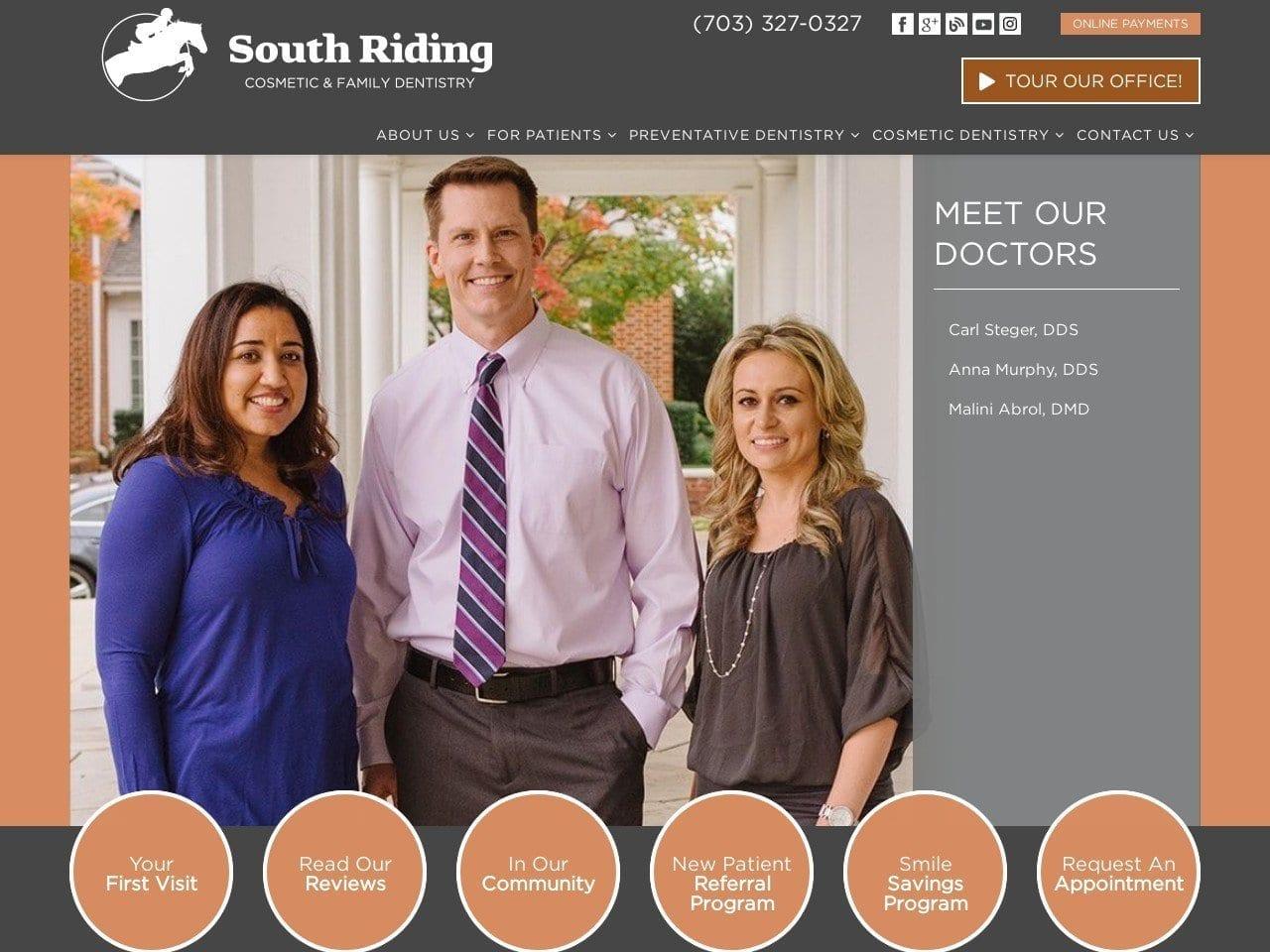 South Riding Family Dentistry Murphy Anna I DDS screenshot