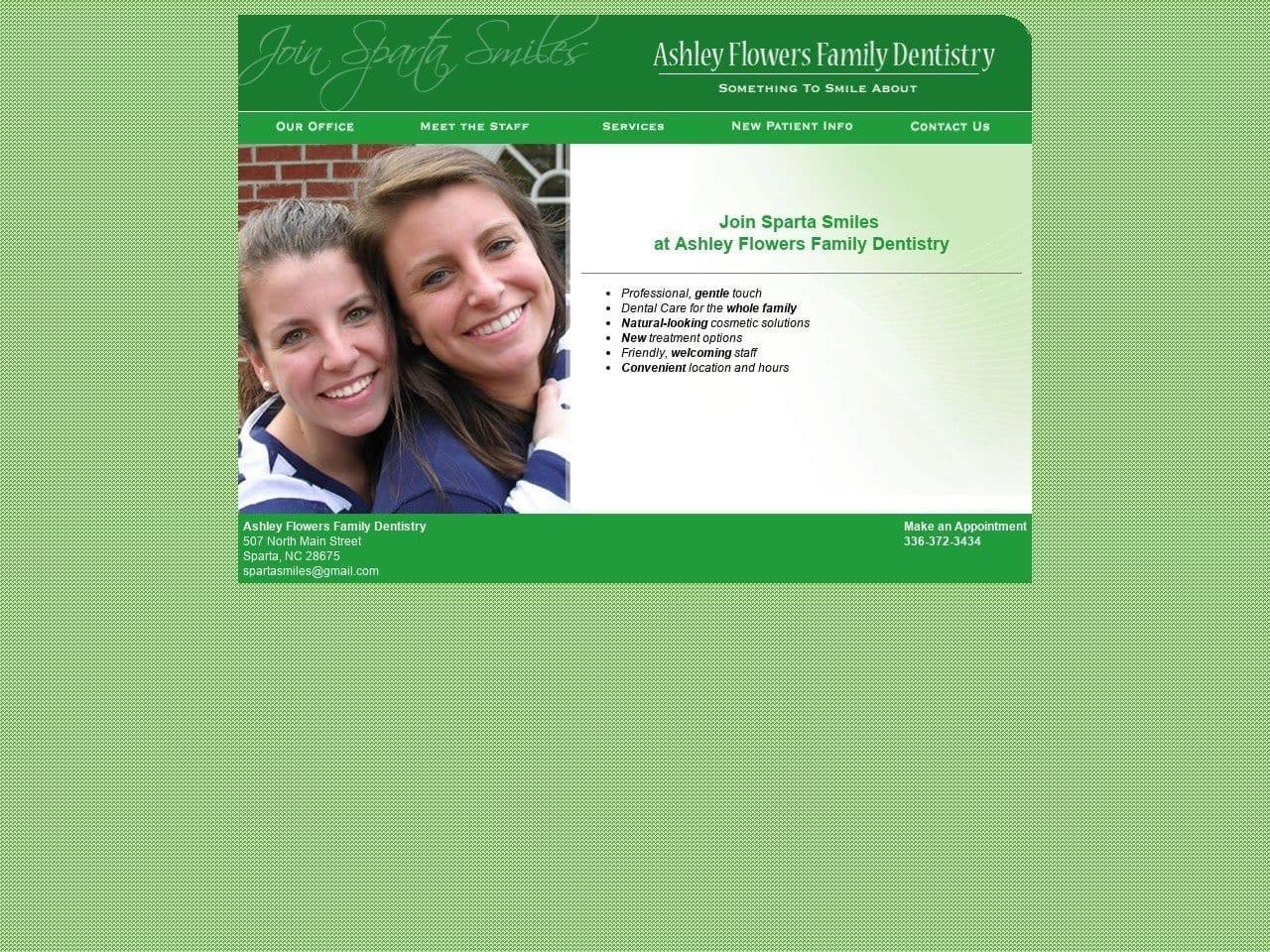 Ashley Flowers Family Dentist screenshot