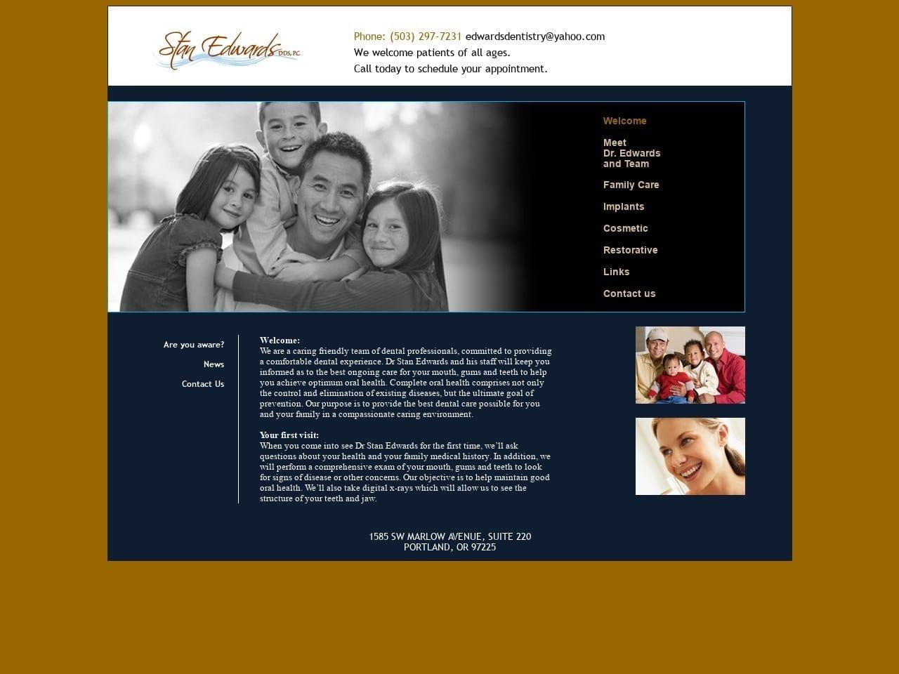 Stanedwards Dental screenshot