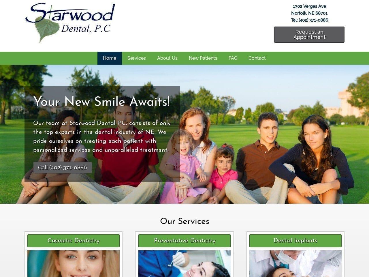 Starwood Dental P.C. Zachary A. Kopf DDS screenshot