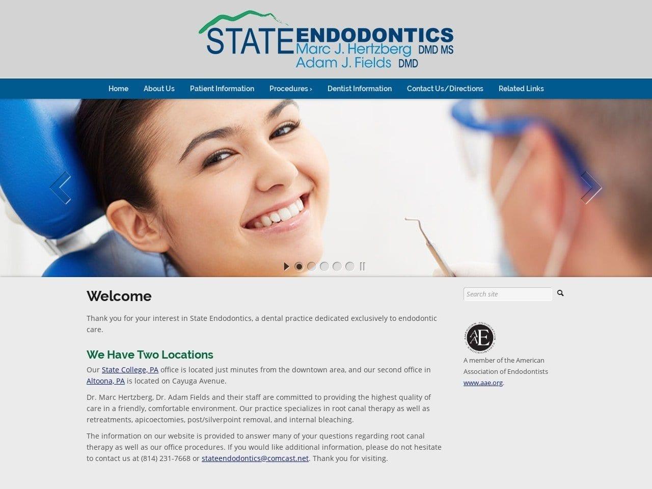State Endodontics screenshot
