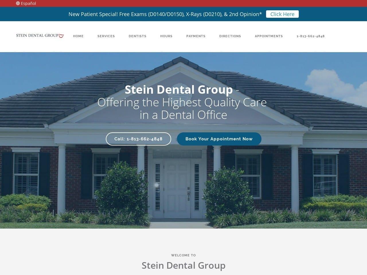 Stein Dental Group screenshot