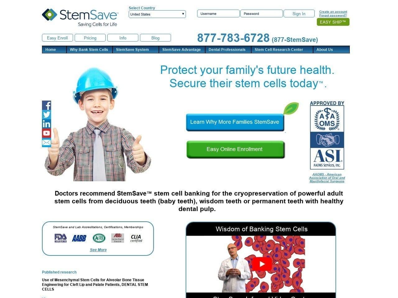 StemSave Inc.