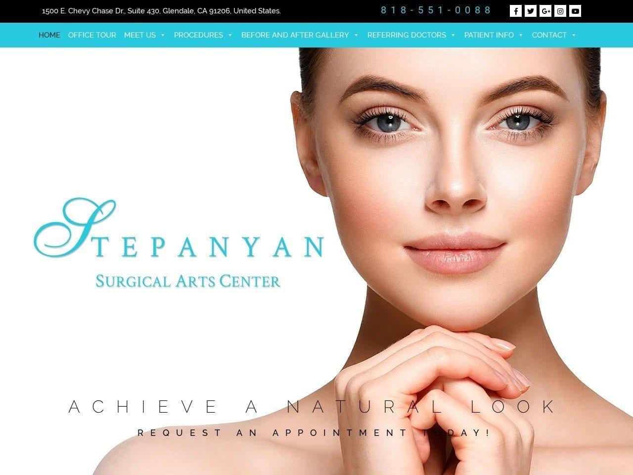 Stepanyan Surgical Arts Center screenshot
