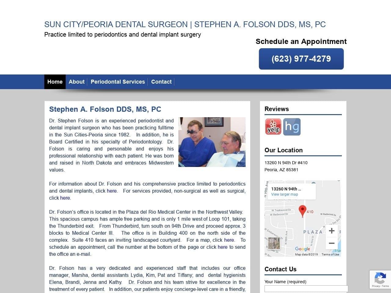 Stephen A Folson PC screenshot