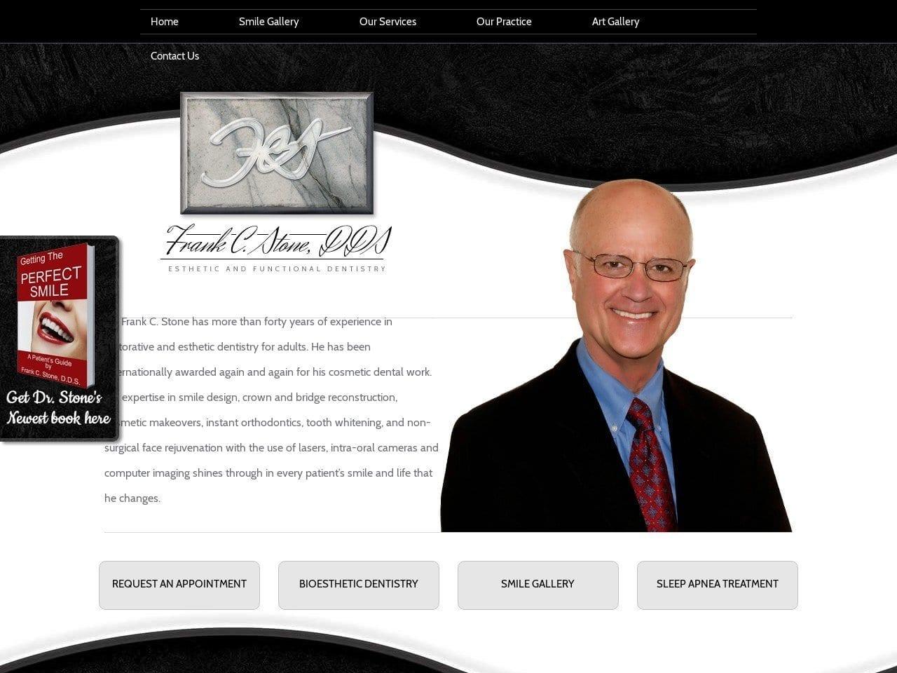 Frank C Stone DDS screenshot