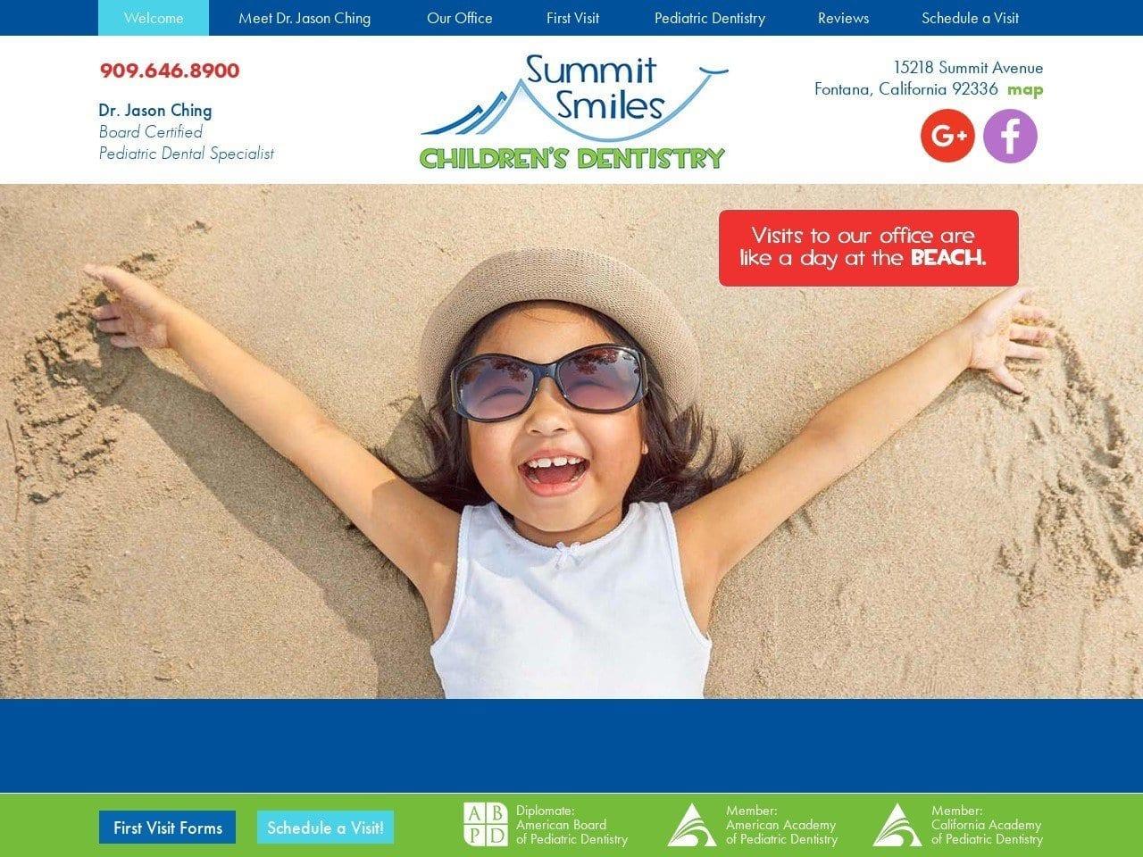 Summit Smiles Children Dentist screenshot