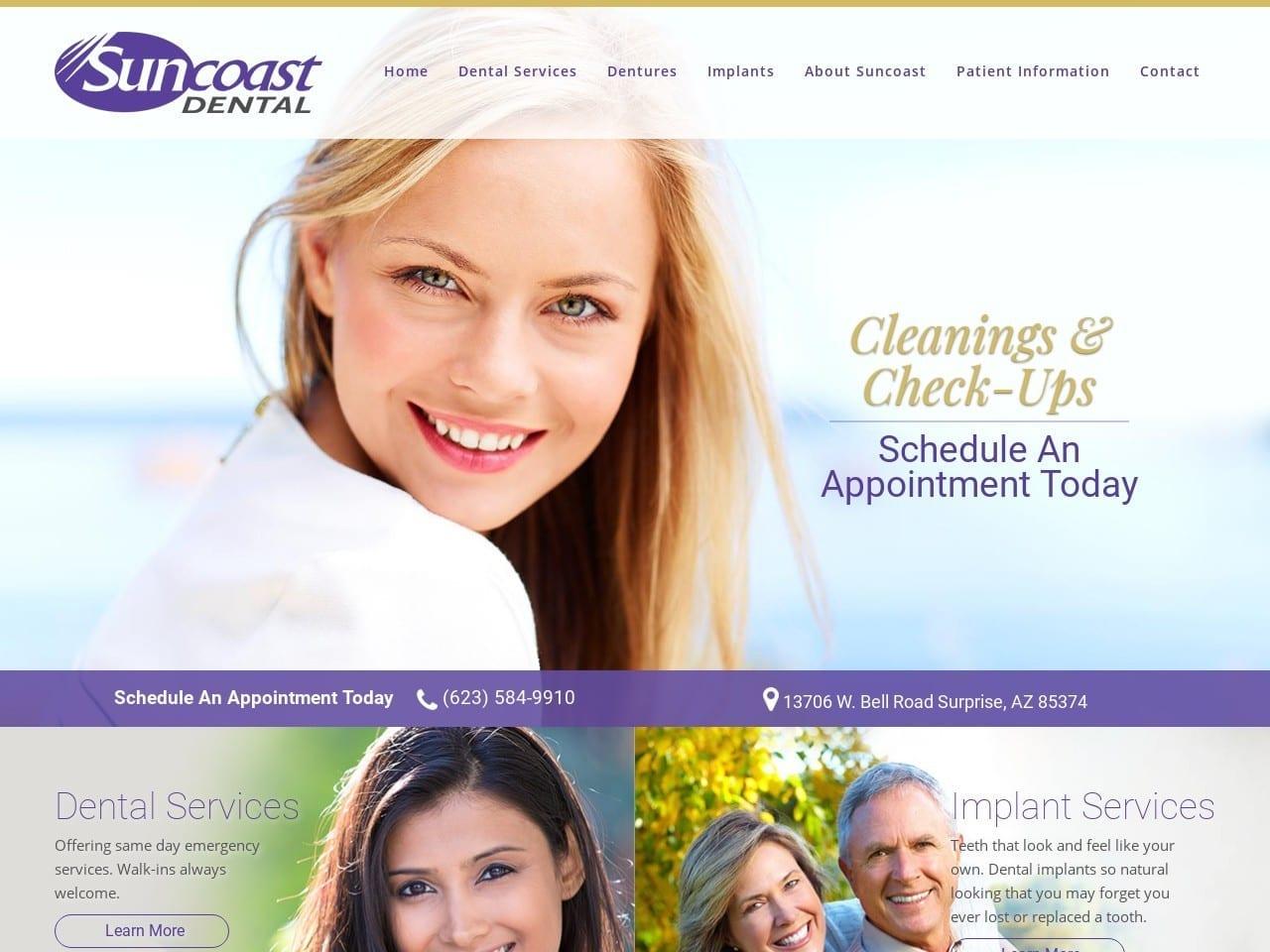 Suncoast Dental screenshot