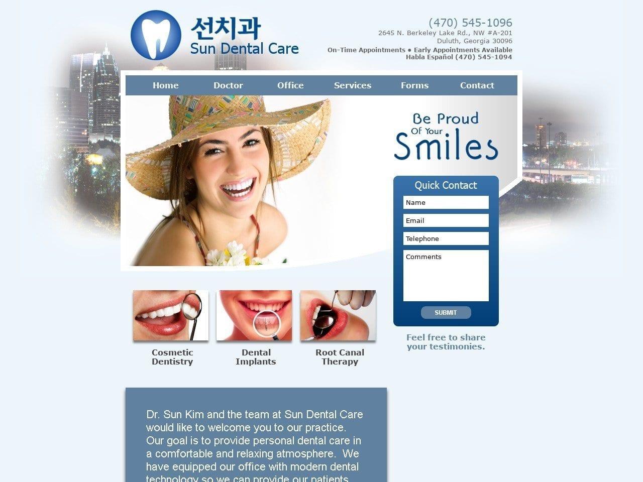 Sun Dental Care screenshot