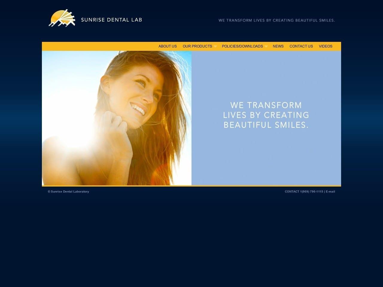 Sunrise Dental Laboratory screenshot