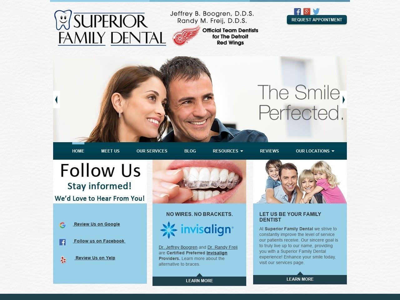 Superior Family Dental screenshot