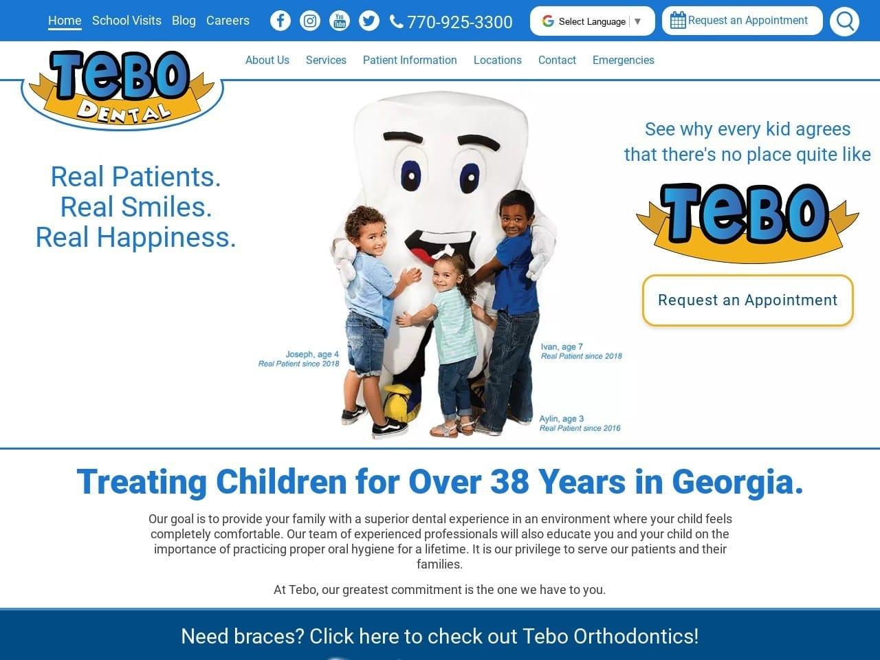 Tebo Family Dentist screenshot