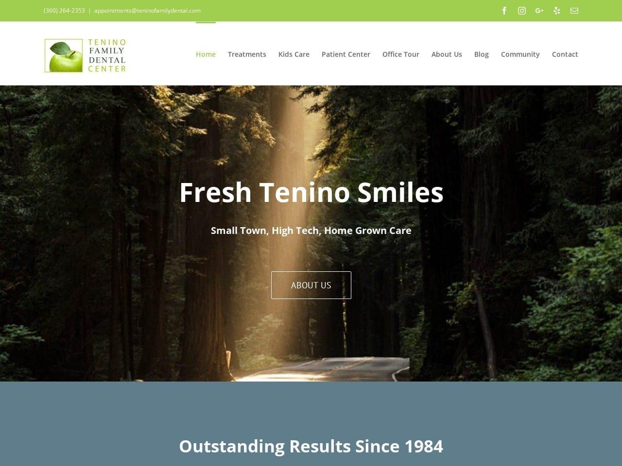 Tenino Family Dental Center Winans Suzanne DDS screenshot