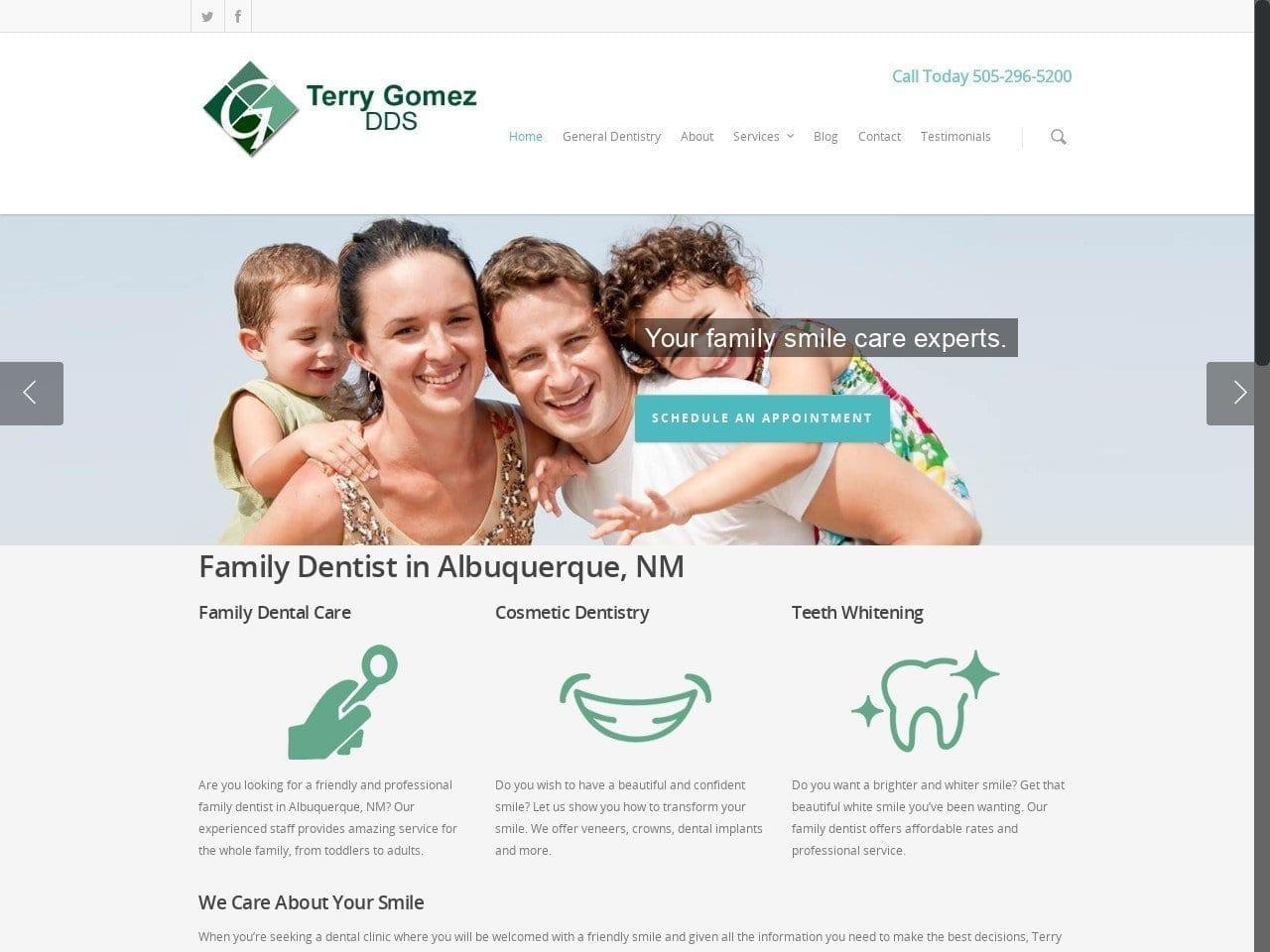 Gomez Terry DDS screenshot