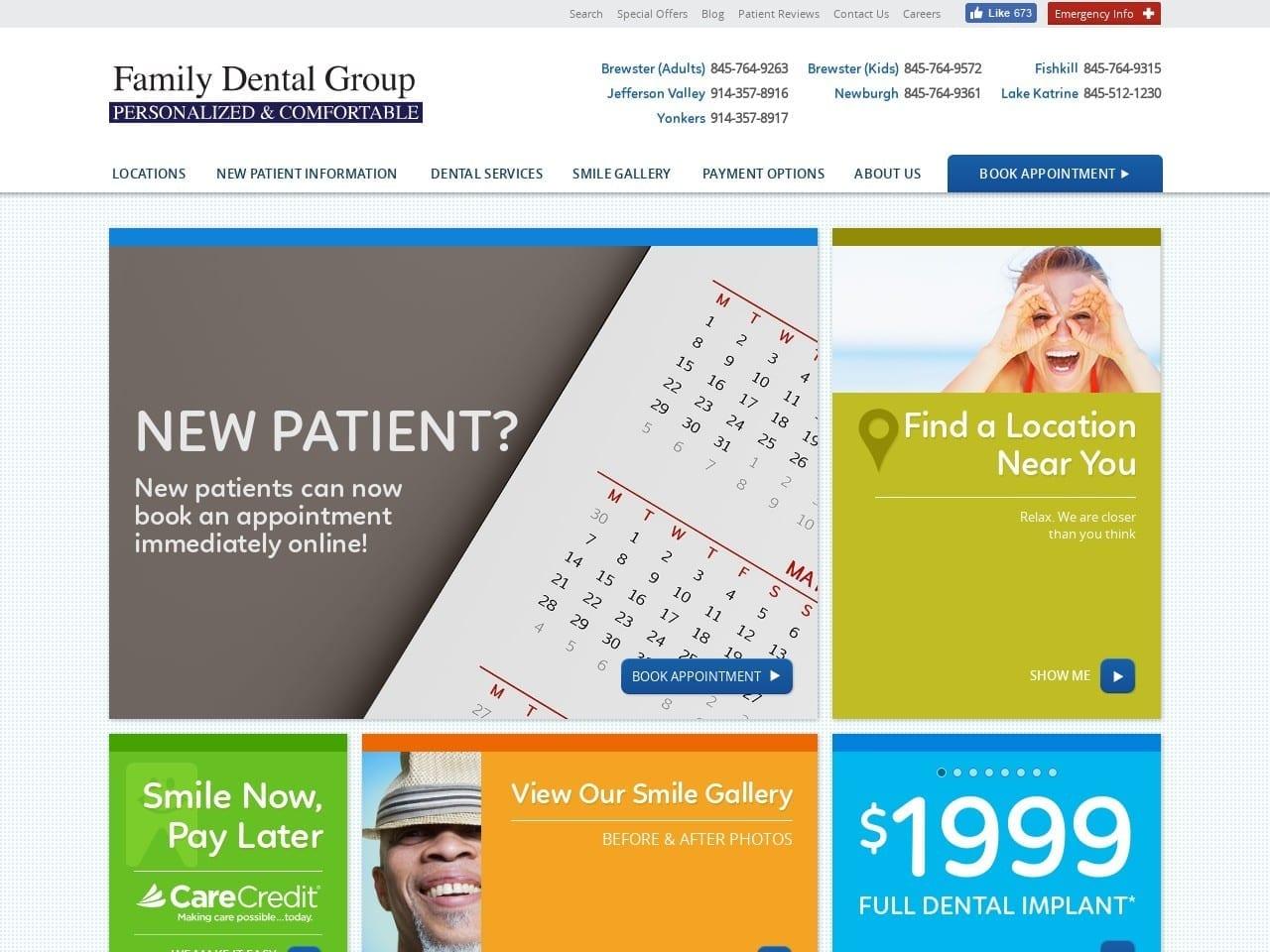 The Family Dental Group screenshot