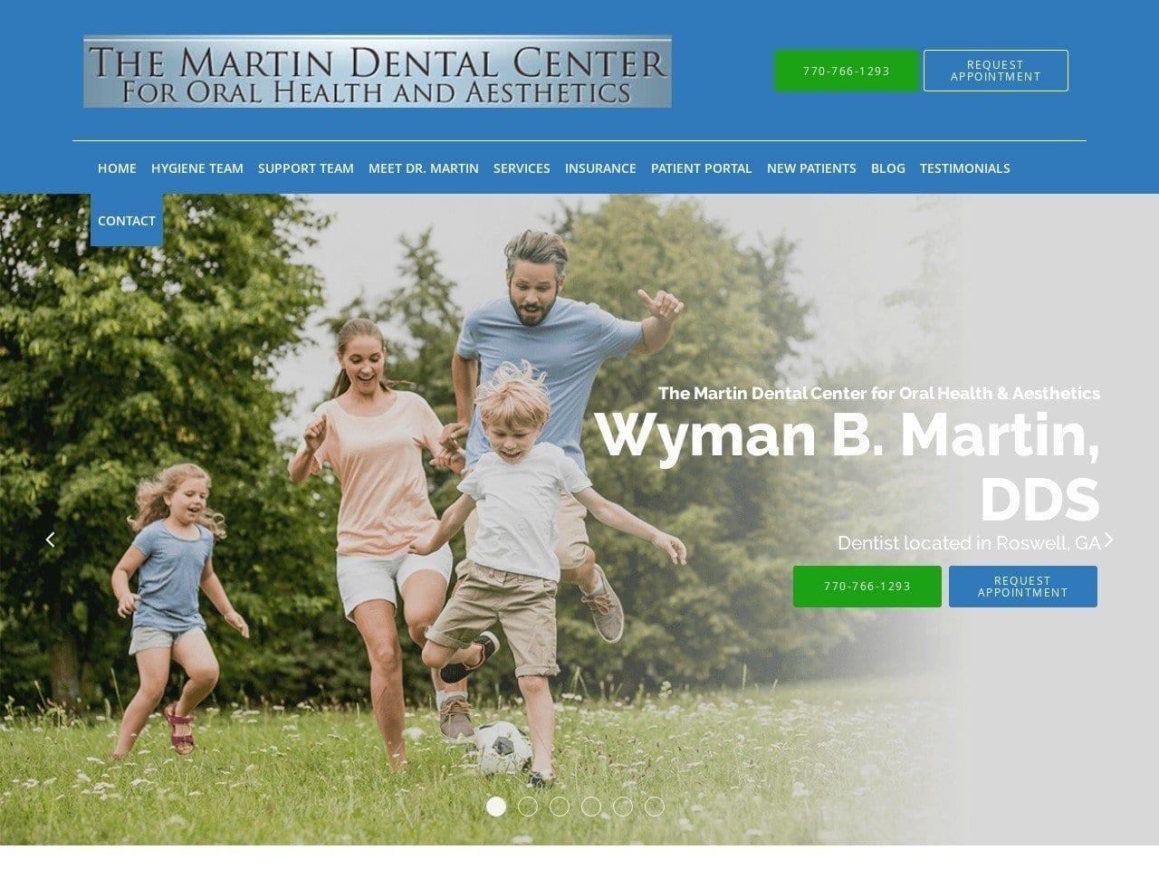 The Martin Dental Center screenshot