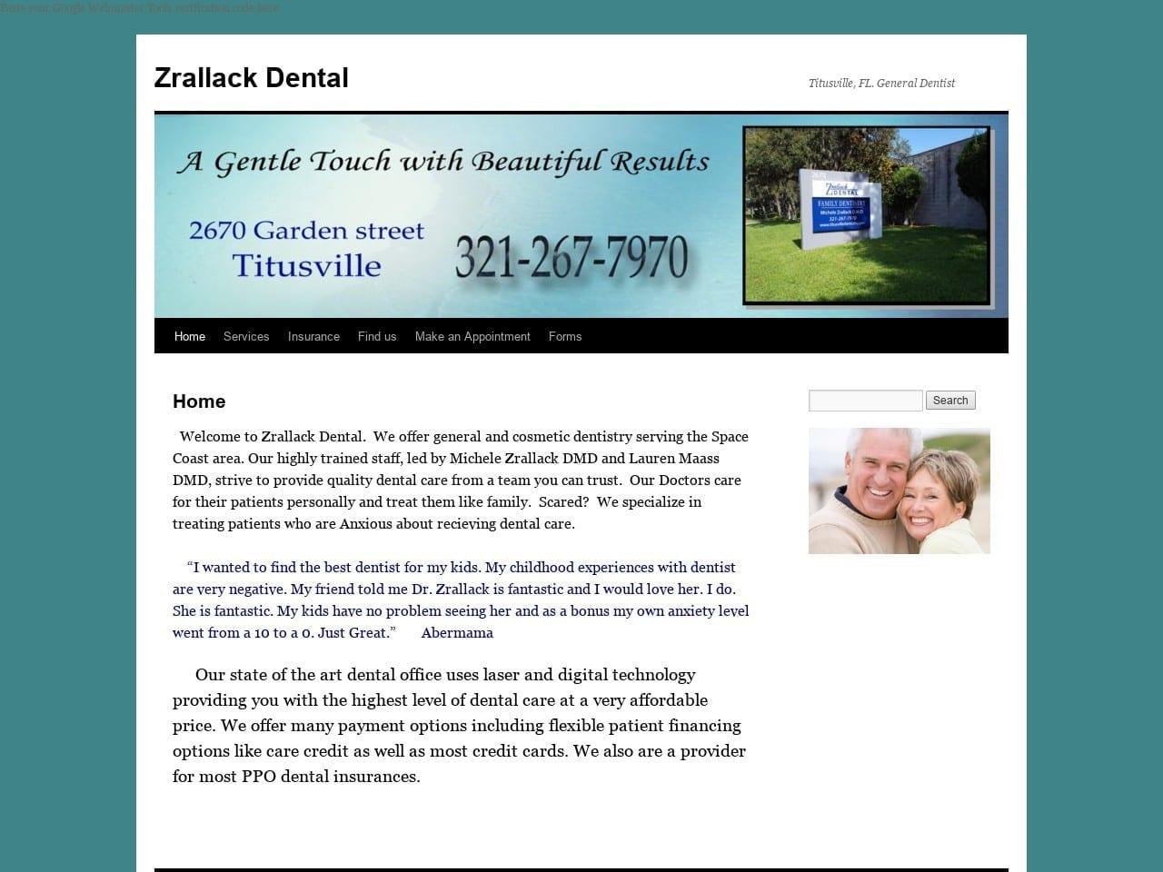 Zrallack Dental Inc Hitchner Larry J DDS