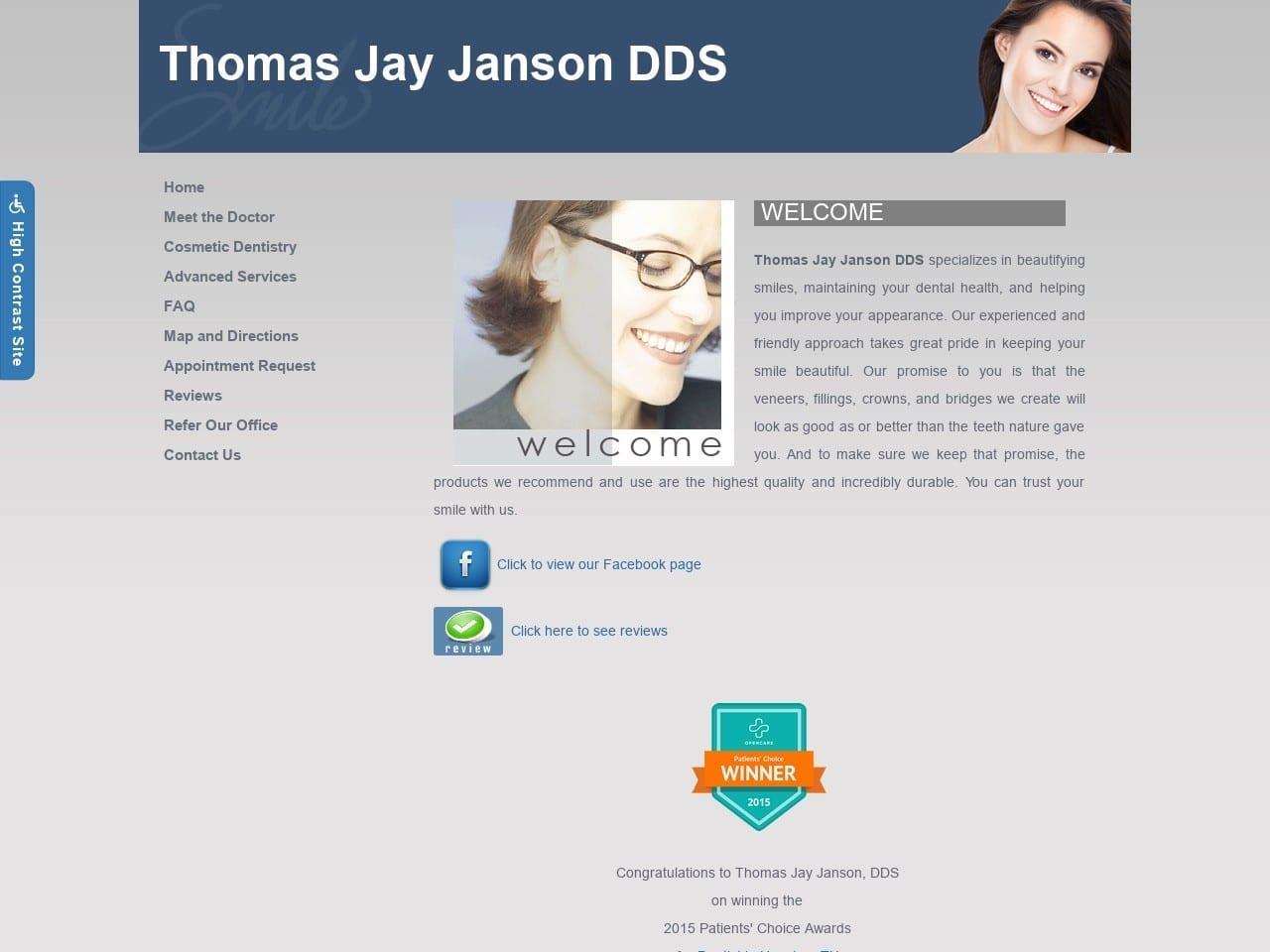 Janson Thomas Jay DDS screenshot