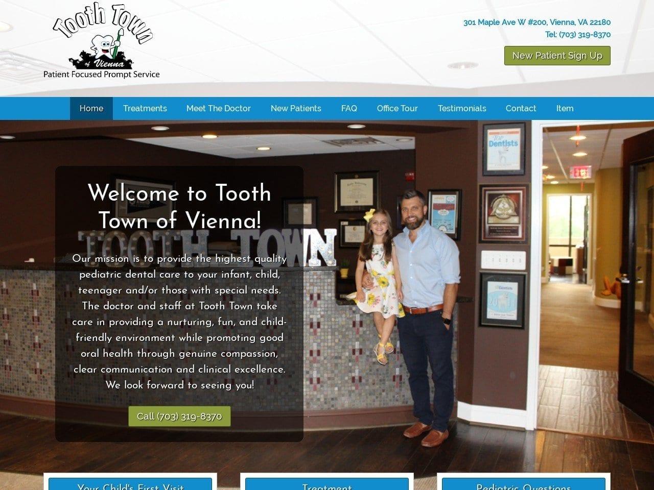 Tooth Town of Vienna Andrew Jason Shannon DMD screenshot