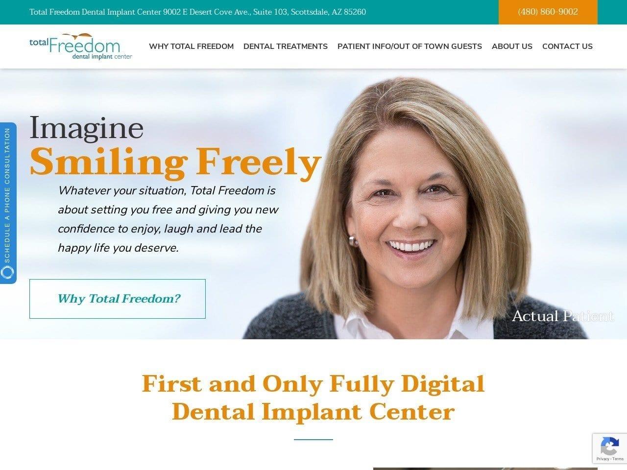 Total Freedom Dental Implant Center screenshot