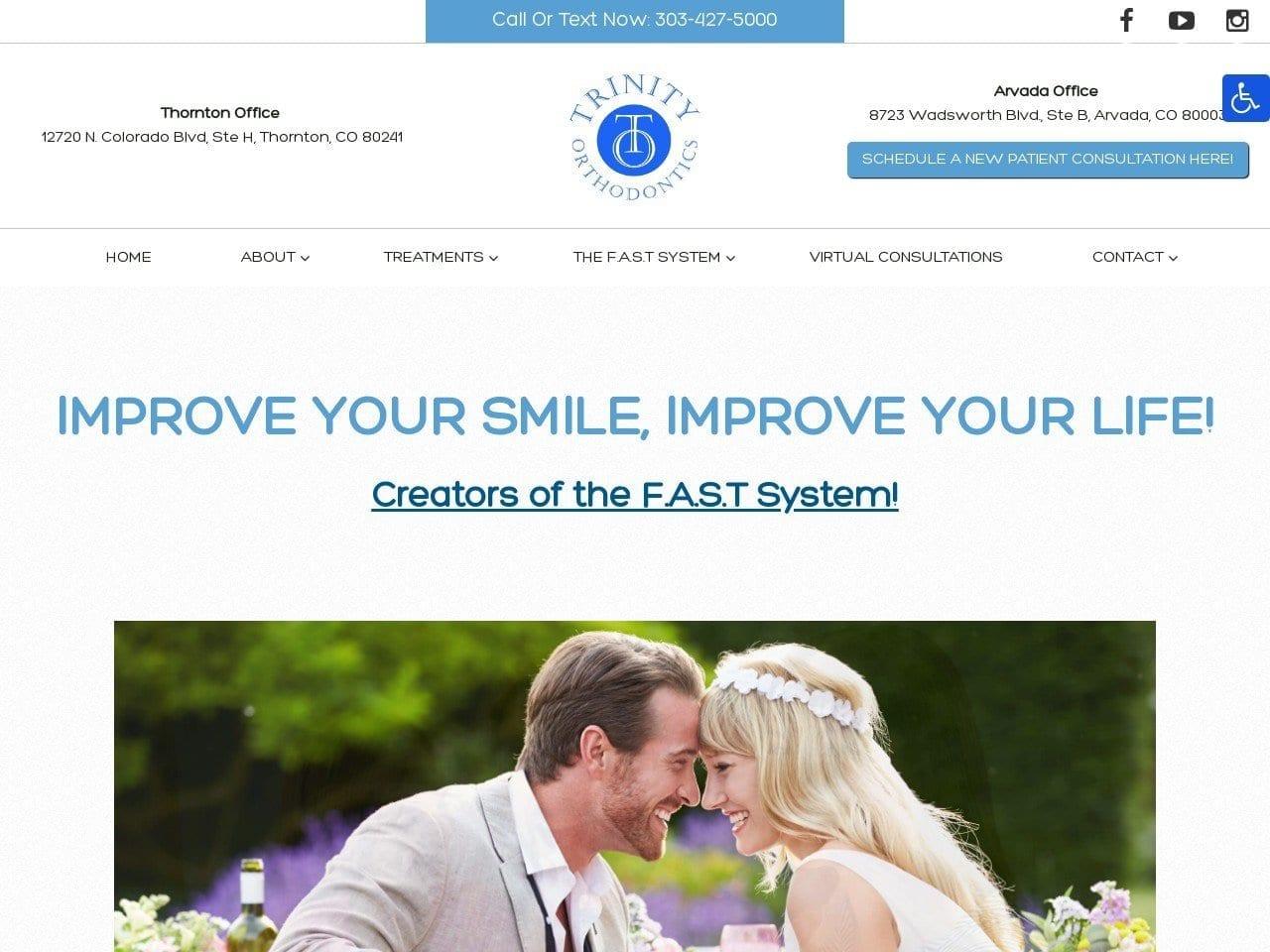 Trinity Orthodontics screenshot