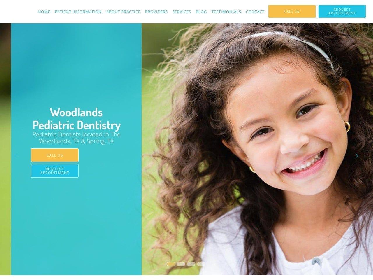 Woodlands Pediatric Dentist screenshot
