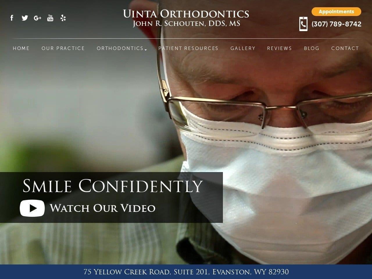 Uinta Orthodintics Schouten John R DDS