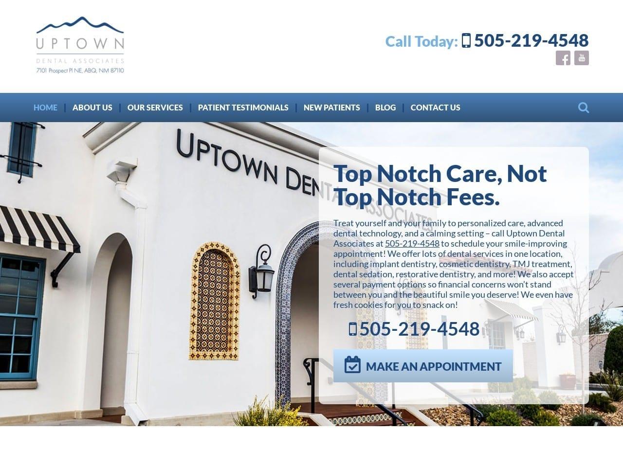 Uptown Dental Associates screenshot