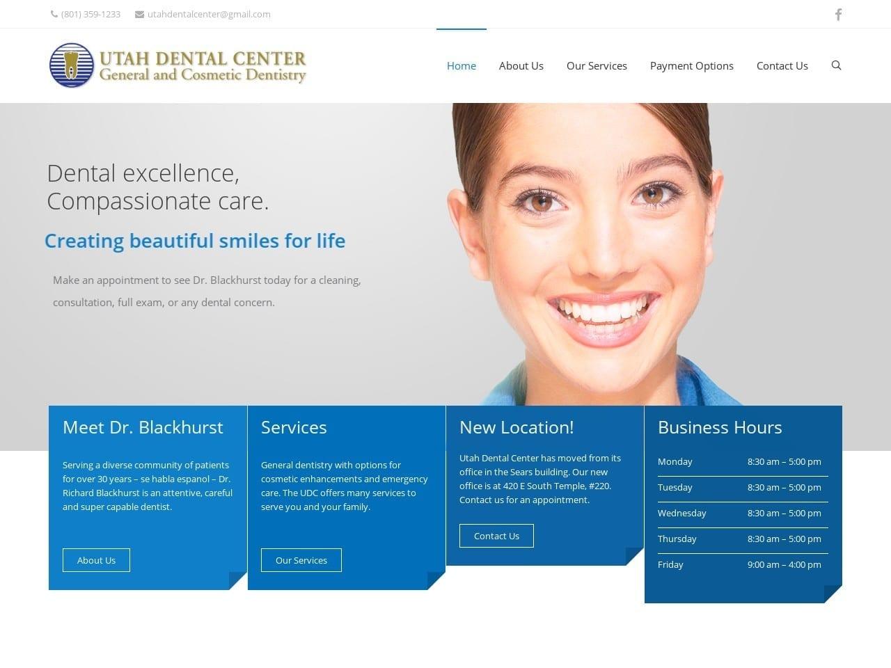 Dr. Richard L. Blackhurst DDS screenshot