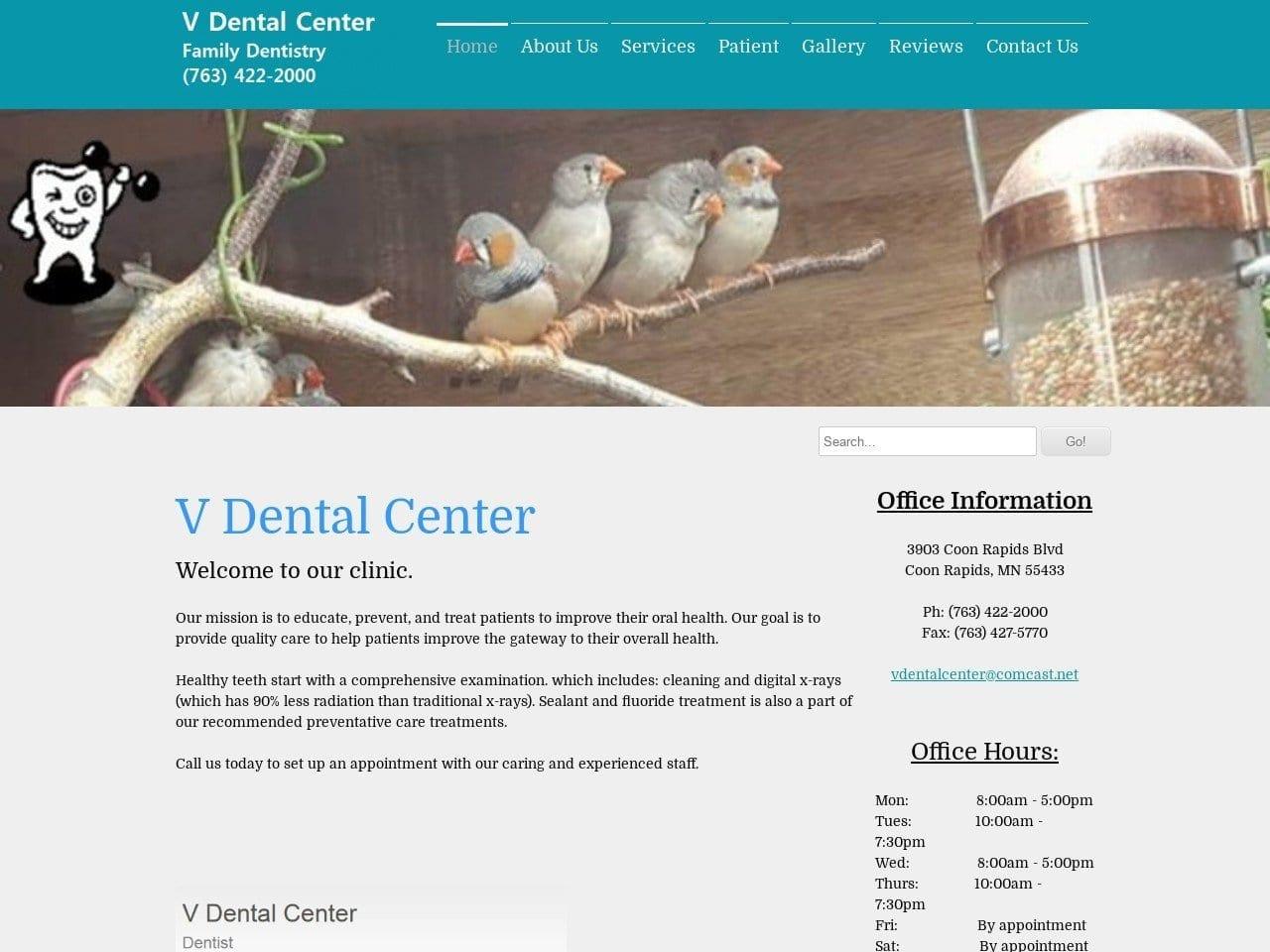 V Dental Center screenshot